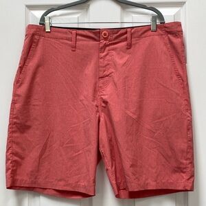 Men’s Salt Life Coral Flat Front Shorts